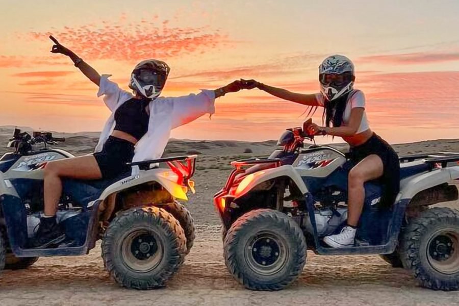 Agafay Desert Quad Ride with Dinner Show from Marrakech