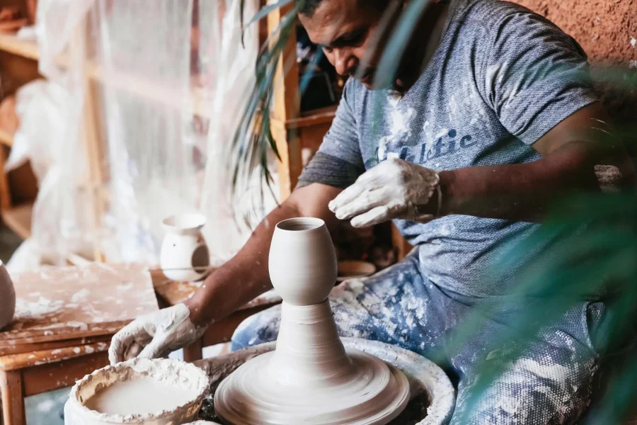 Pottery Making class in Marrakech